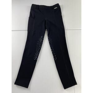 Kerrits Power Stretch Fleece Pocket Riding Tight Women’s XL Black Equestrian